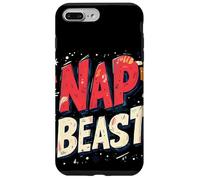 Logo Great Nap Beast pour des Siestes et des Nuits Amusantes Coque pour iPhone 7 Plus/8 Plus