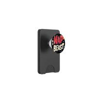 Logo Great Nap Beast pour des Siestes et des Nuits Amusantes PopSockets PopWallet pour MagSafe