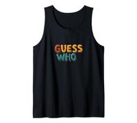 Logo Guess Who coloré pour garçons et Filles Débardeur