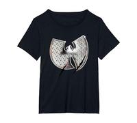 Logo Industriel du Clan WU-Tang T-Shirt, Femme Grandes Tailles, Noir, 2X