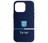 Logo Israël avec Blason israélien - Menorah juive Coque pour iPhone 16 Pro