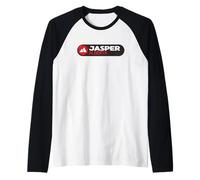 Logo Jasper - Parc National Jasper Alberta Canada Manche Raglan