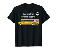 Logo Just Another Bozo on The Bus Alcoholics Anonymous AA T-Shirt