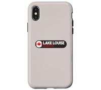 Logo Lake Louise - Lake Louise Alberta Canada Coque pour iPhone X/XS