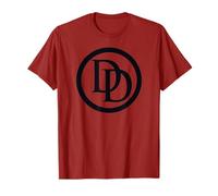 Logo Marvel Daredevil Simple Chest T-Shirt