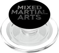 Logo MMA Mixte Arts Martiaux Signes pour Entraîneur MMA et Combat MMA PopSockets PopGrip pour MagSafe