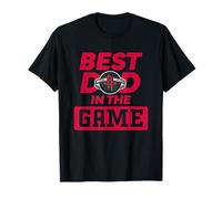 Logo NBA « Best Dad » Style rétro Houston Rockets pour la fête des pères T-Shirt