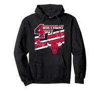 Logo NBA Birthday Boy Chicago Bulls 4ème Anniversaire Sweat à Capuche