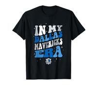 Logo NBA in My Dallas Mavericks Era Retro Wave T-Shirt