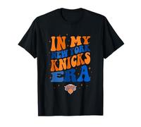 Logo NBA in My New York Knicks Era Retro Wave T-Shirt