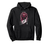 Logo NBA Miami Heat Lightning Bolt Basketball Sweat à Capuche