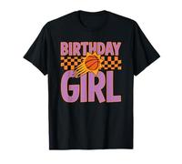 Logo NBA Phoenix Suns Birthday Girl à Carreaux T-Shirt