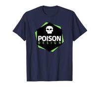 Logo négatif Vert Poison Design T-Shirt