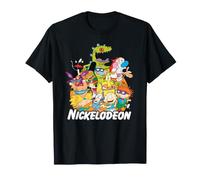 Logo Nickelodeon avec Tous Les Personnages T-Shirt