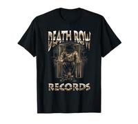 Logo Officiel Death Row Records Marron chromé T-Shirt