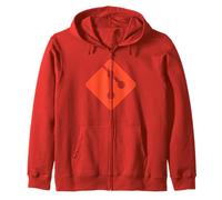 Logo Officiel Git Orange Sweat à Capuche