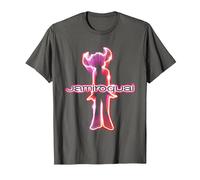 Logo Officiel Jamiroquai Neon T-Shirt, Homme, Asphalte, L