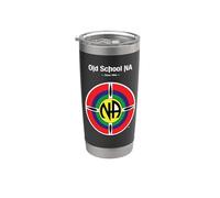 Logo officiel Narcotics Anonymous Old School Gobelet isotherme en acier inoxydable double paroi