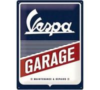 Logo Piaggio Vespa - Garage - 20 x 15 cm G
