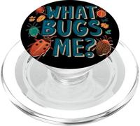 Logo Pretty What Bugs Me PopSockets PopGrip pour MagSafe