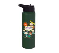 Logo Razmoket avec logo Nick et personnages Razmoket Stainless Steel Insulated Water Bottle