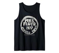 Logo rétro du World Tour Circle de Pink Floyd 1977 Débardeur