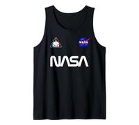 Logo rétro NASA Worm Artemis Meatball Artemis 1 Patch SLS Rocket Débardeur