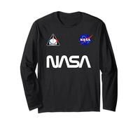 Logo rétro NASA Worm Artemis Meatball Artemis 1 Patch SLS Rocket Manche Longue