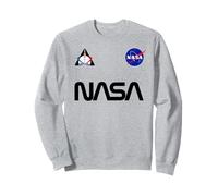 Logo rétro NASA Worm Artemis Meatball Artemis 1 Patch SLS Rocket Sweatshirt