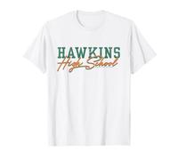 Logo rétro Stranger Things Hawkins High School T-Shirt