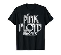 Logo Rock rétro de la tournée Europe 77 de Pink Floyd T-Shirt