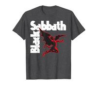 Logo Sabbath Demon Noir T-Shirt, Homme, Chiné Foncé, L