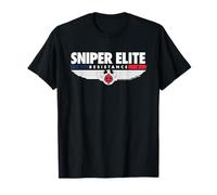 Logo Sniper Elite Resistance Tactical Shooter T-Shirt