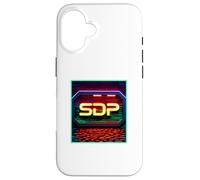Logo SPD Futuristic Cool Coque pour iPhone 16