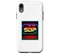 Logo SPD Futuristic Cool Coque pour iPhone XR