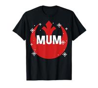 Logo Star Wars Mum Rebellion Snowflake T-Shirt