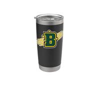 Logo Suny Brockport Golden Eagles B Claw Gobelet isotherme en acier inoxydable double paroi