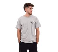 Dockers T-shirt Logo Wing & Anchor manches courtes gris chiné Homme Taille S