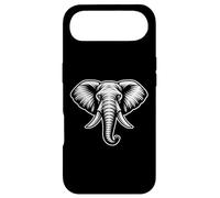 Logo tête d'éléphant Audacieux, Dessin Animalier, Safari Coque pour iPhone Air