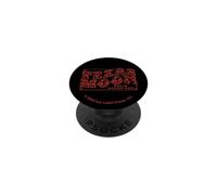Logo Texan Rouge Lunaire de Sun Records x David Allan Coe PopSockets PopGrip Adhésif