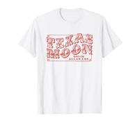 Logo Texan Rouge Lunaire de Sun Records x David Allan Coe T-Shirt