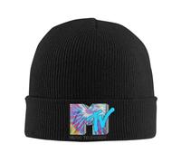 Logo Tie Dye MTV Classic Chapeau Bonnet Bonnets Punk Musique Hip Hop Bonnet Trip-hop Bonnets Hippie Créent Casques Élastiques Bonnets Élastiques