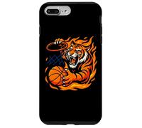 Logo Tiger Slam Dunk Flame de Basket-Ball Coque pour iPhone 7 Plus/8 Plus