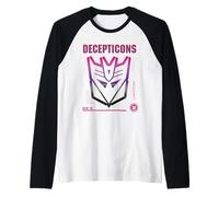 Logo Transformers & Deceptiçons, génération 01 Manche Raglan