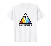 Logo Triangulaire d'Imagine Dragons T-Shirt, Homme, Blanc, 6XL
