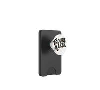 Logo Trouble Maker pour Adultes et Enfants PopSockets PopWallet pour MagSafe