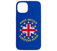 Logo Union Jack drôle Bleu, Jaune, Rouge Coque pour iPhone 13