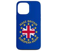 Logo Union Jack drôle Bleu, Jaune, Rouge Coque pour iPhone 13 Pro Max