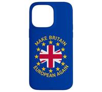Logo Union Jack drôle Bleu, Jaune, Rouge Coque pour iPhone 14 Pro Max