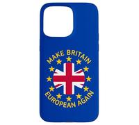 Logo Union Jack drôle Bleu, Jaune, Rouge Coque pour iPhone 15 Pro Max